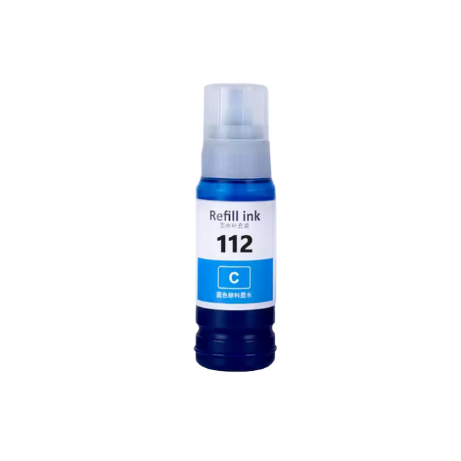Tusz INQ T112 Cyan do drukarek Epson L6490 /  L6550 / L6570 - zamiennik